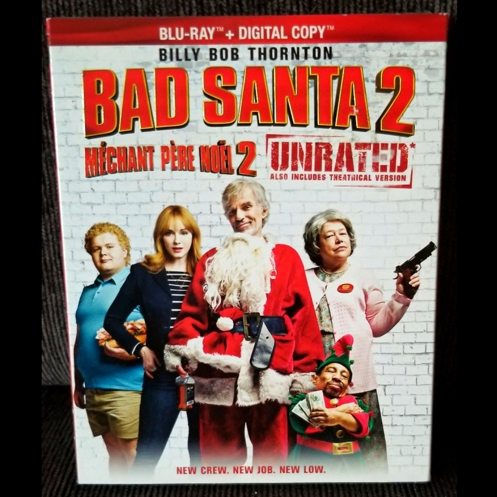 🎄New- Bad Santa 2 bluray + digital copy🎄